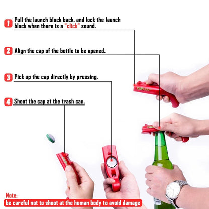 Beer Opener Gun Zenvy Toys