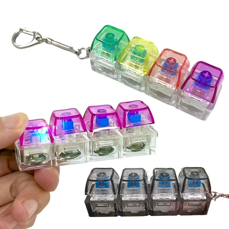 Keychain LED Clicker Zenvy Toys