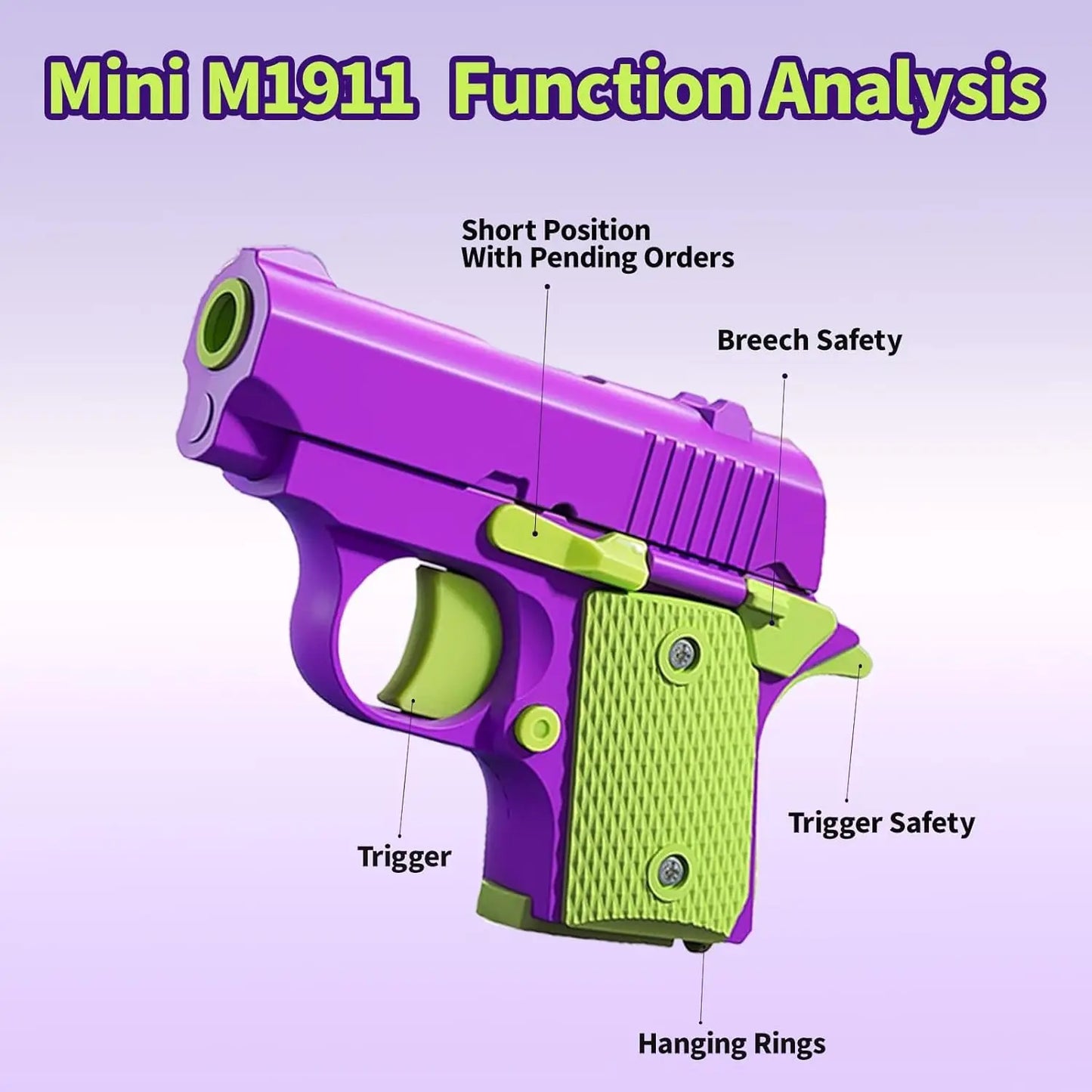 Mini Fidget Pistol