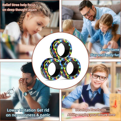 Magnetic Rings Zenvy Toys