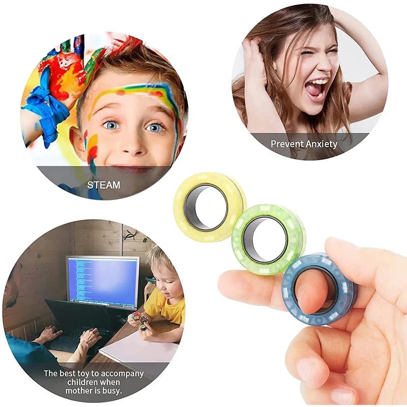 Magnetic Rings Zenvy Toys