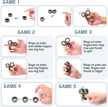 Magnetic Rings Zenvy Toys