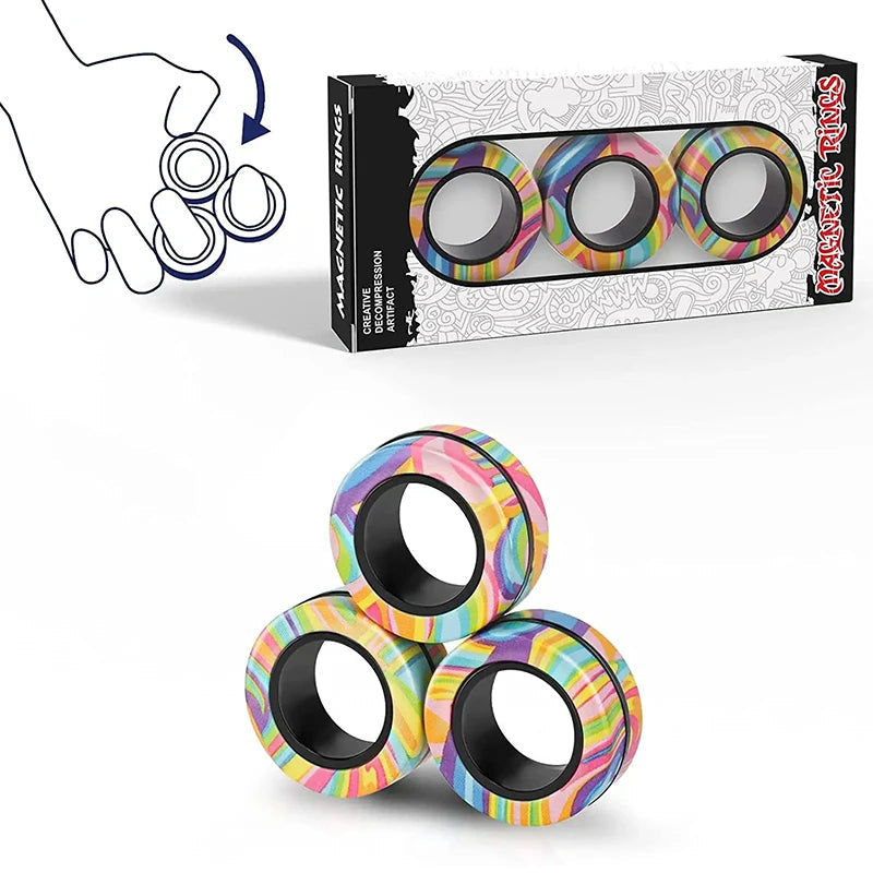 Magnetic Rings Zenvy Toys