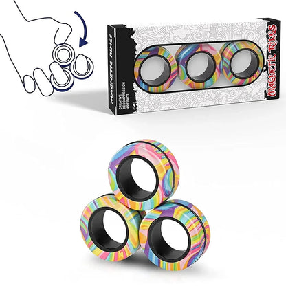 Magnetic Rings Zenvy Toys