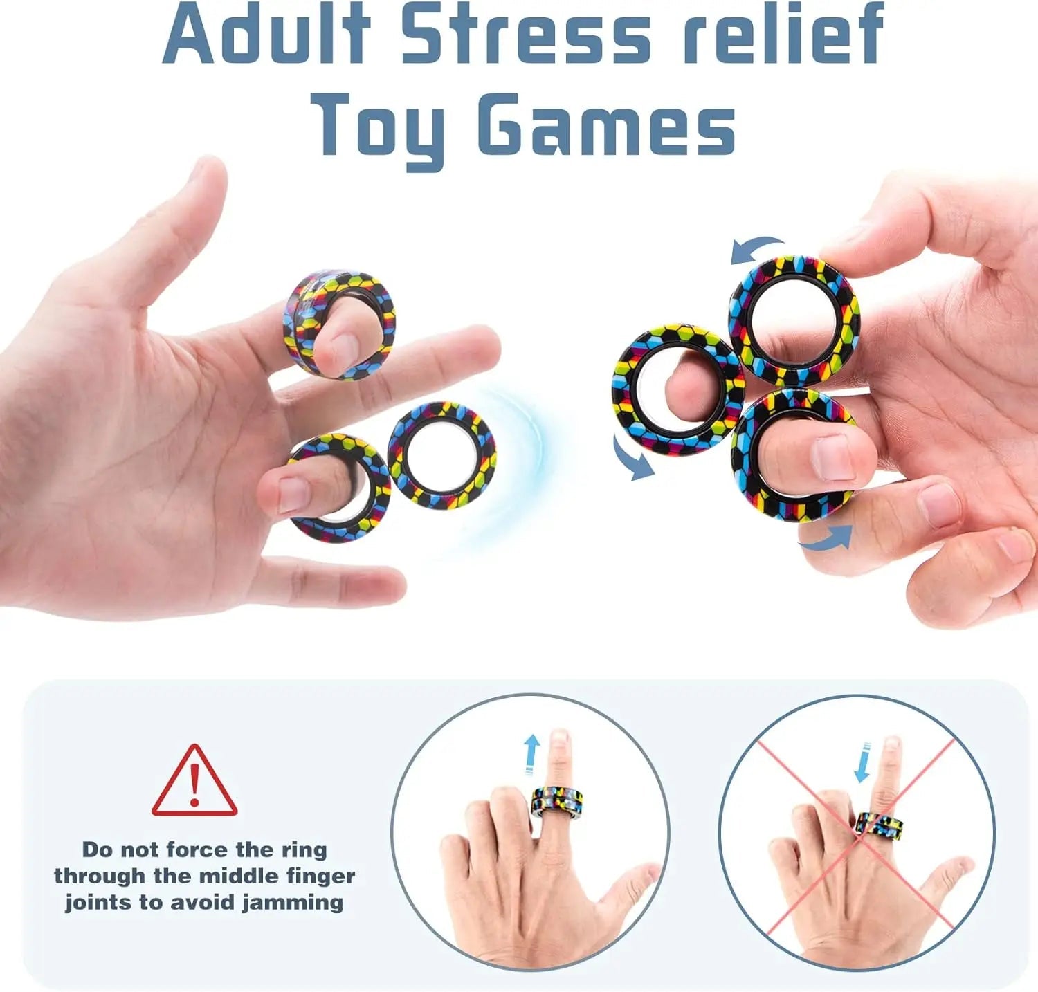 Magnetic Rings Zenvy Toys